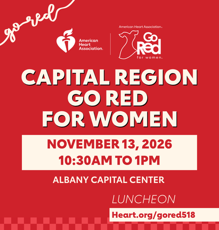 More Info for 2026 Capital Region Go Red for Women Luncheon
