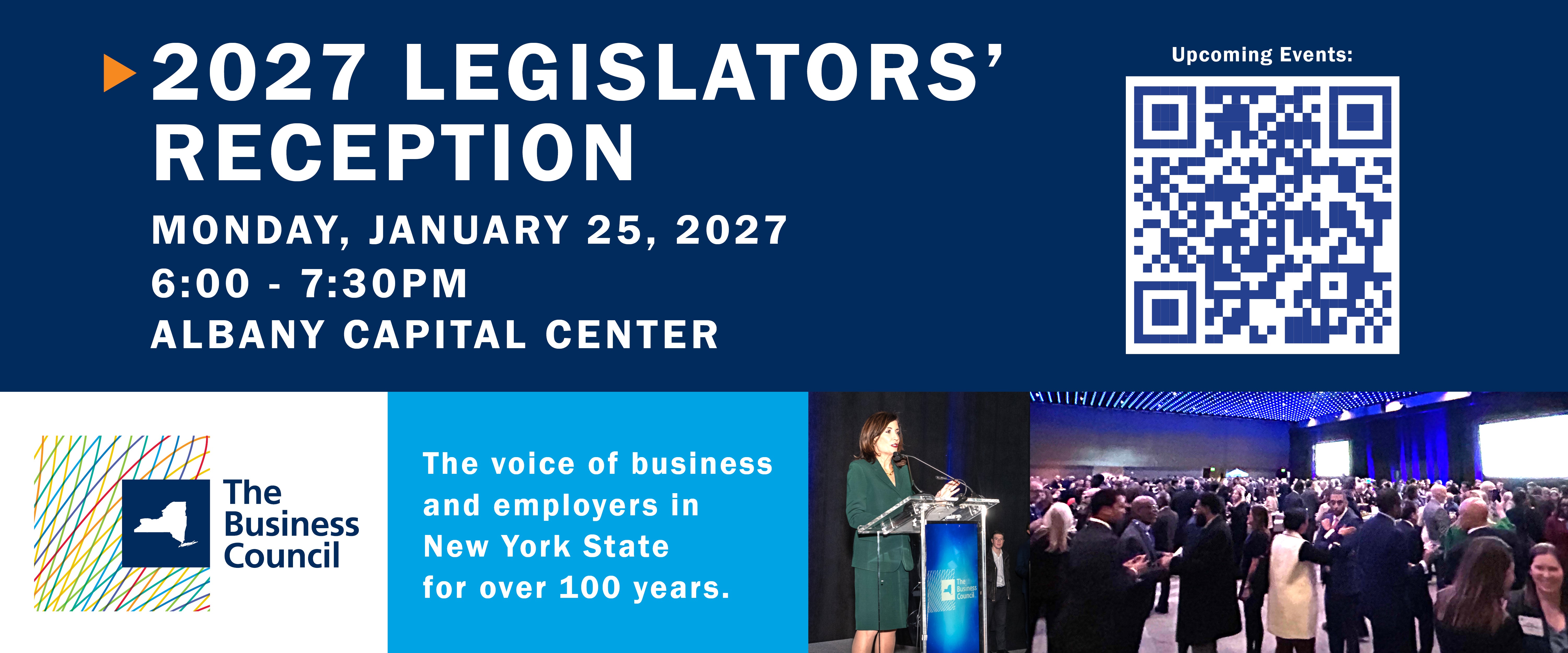 2027 Legislators' Reception