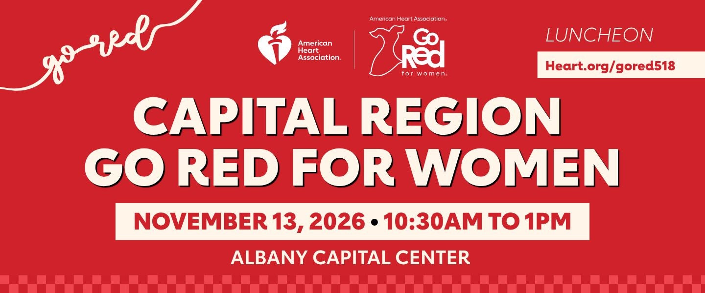 More Info for 2026 Capital Region Go Red for Women Luncheon