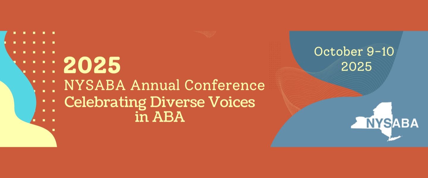 More Info for NYSABA 2025 Annual Conference